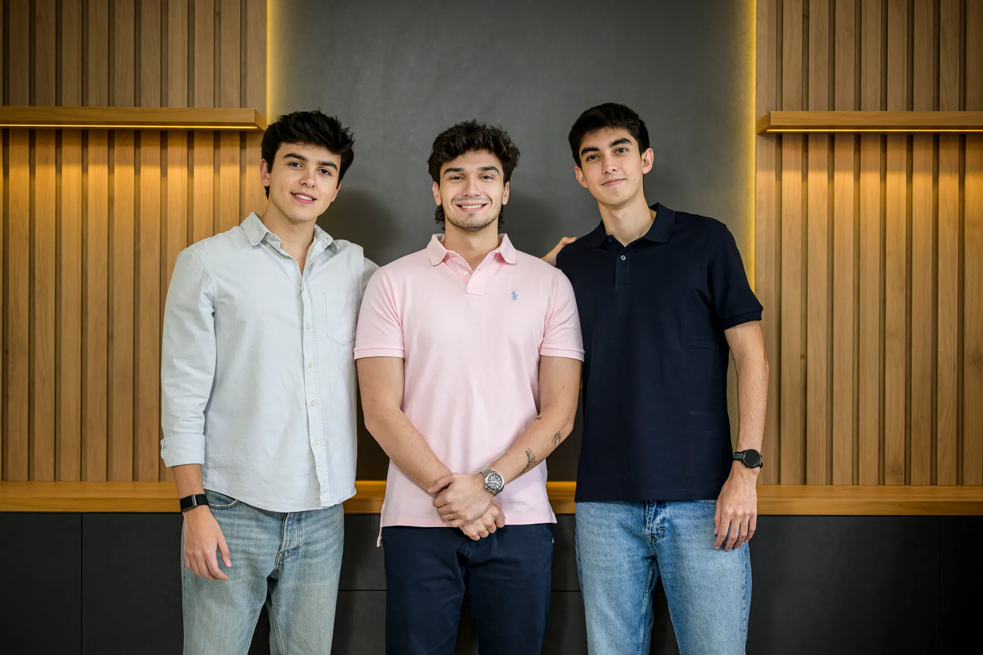 Octavio Zotti, Alejandro Dominguez y Matías Ferretti, fundadores de Dualtti Real Estate